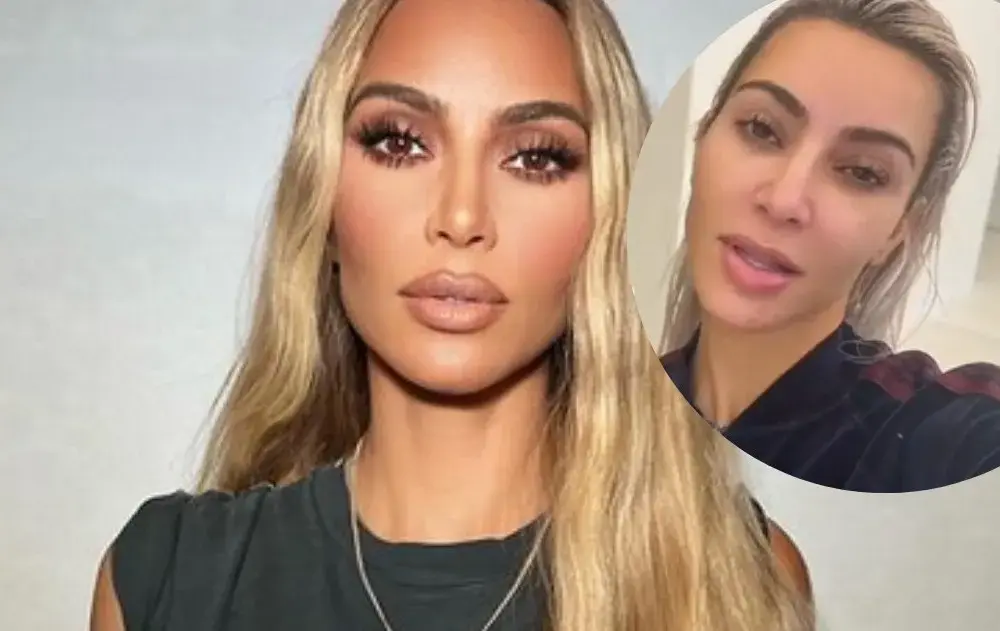 Kim Kardashian bez makijażu: zaskakujący naturalny wygląd i pielęgnacja