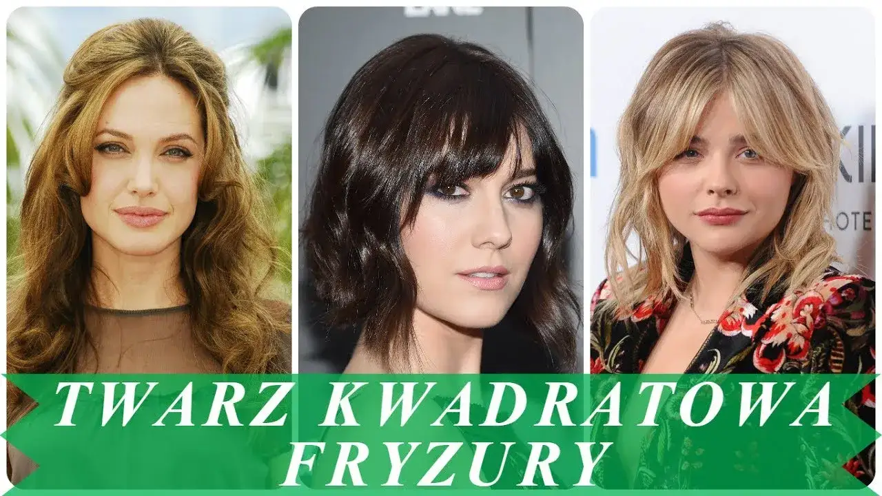 Zdjęcie Fryzury i makijaż dla kwadratowej twarzy, które zatuszują ostre rysy